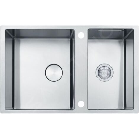 Franke Box Center - Évier BWX 120-41-27, 820x520 mm, inox 122.0579.553