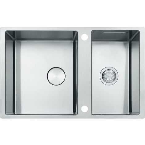 Franke Box Center - Lavello BWX 120-41-27, 82x52 cm, acciaio inox 122.0579.553