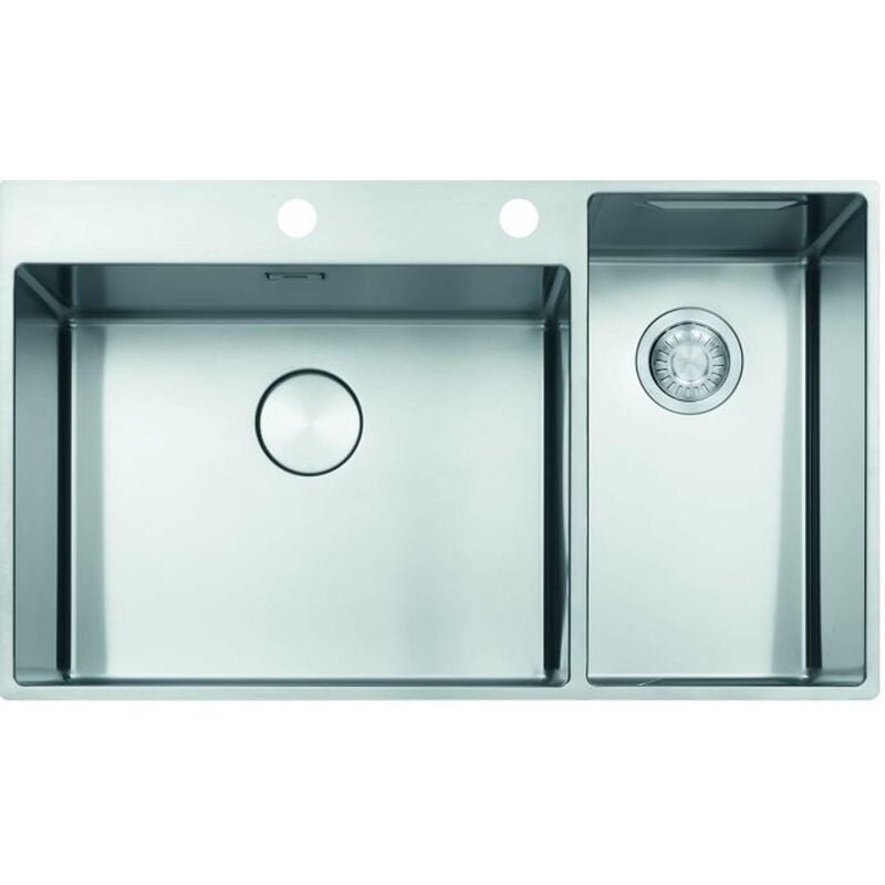 Franke - Box Center - Évier bwx 220/620-54-27/2, 86x51 cm, inox 127.0538.259