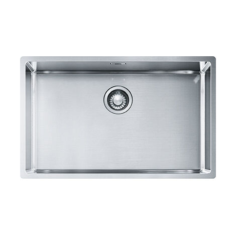 Franke BXX 210/110-68. Tipo di lavello: Lavello montato su piano, Forma del lavandino: Rettangolare, Materiale del lavandino: Acciaio inox. Larghezza: 725 mm, Profondità: 450 mm - 127.0369.284