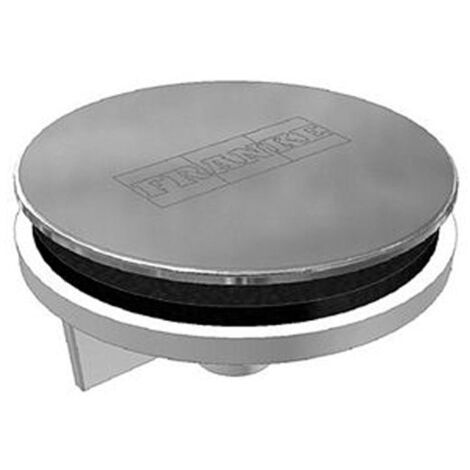 Franke – Cache trou en inox pour robinetterie – Mécanisme à tirette – Diamètre 50mm – Finition soignée pour installations plomberie
