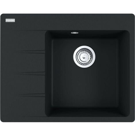 Franke Centro - Évier en Fragranite CNG 611-62 TL / 7, 62x50 cm, noir mat 114.0637.434