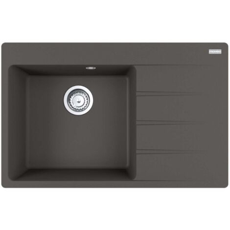 Franke Centro - Evier en fragranite CNG 611-78 TL/2, 78x50 cm, gris ardoise 114.0713.981