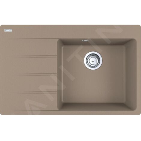 Franke Centro - Évier en Fragranite CNG 611-78 TL / 7, 78x50 cm, cachemire 114.0637.508