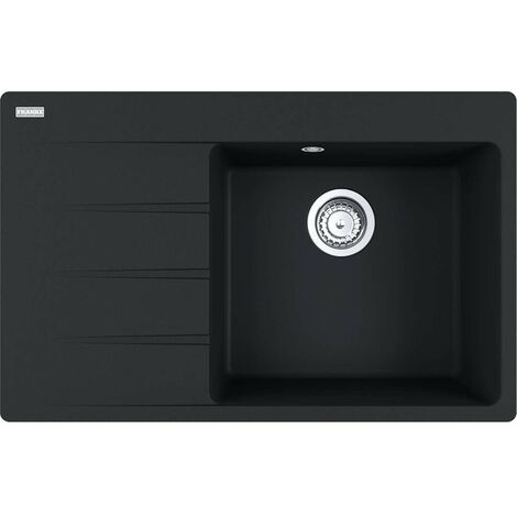 Franke Centro - Évier en Fragranite CNG 611-78 TL / 7, 78x50 cm, noir mat 114.0637.506