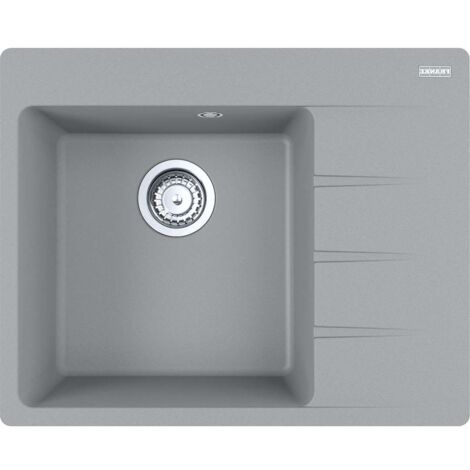 Franke Centro - Fragranit-Spüllbecken CNG 611-62 TL/2, 62x50 cm, Felsgrau 114.0637.502