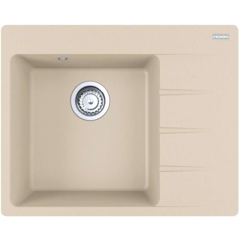 Franke Centro - Lavello in fragranite CNG 611-62 TL/2, 62x50 cm, sabbia melange 114.0637.497