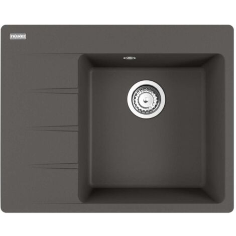 Franke Centro - Lavello in fragranite CNG 611-62 TL/7, 62x50 cm, grigio ardesia 114.0713.948