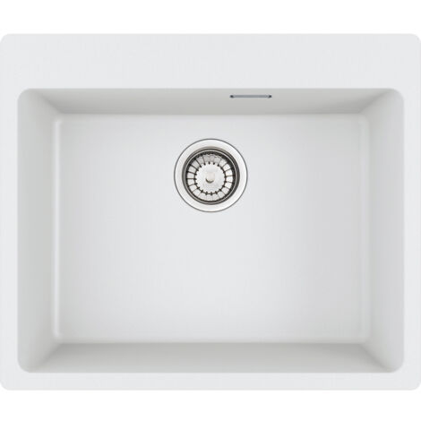 Franke CENTRO MRG 610-54 FTL. Tipo di lavello: Lavello montato su piano, Forma del lavandino: Rettangolare, Materiale del lavandino: Fragranito. Larghezza: 590 mm, Profondità: 500 mm... - 114.0661.698