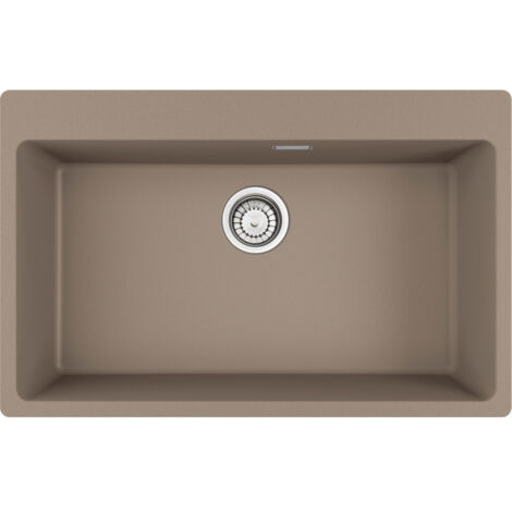 Franke Centro MRG 610-73 FTL. Tipo di lavello: Lavello montato su piano, Forma del lavandino: Rettangolare, Materiale del lavandino: Fragranito. Larghezza: 780 mm, Profondità: 500 mm... - 114.0661.709