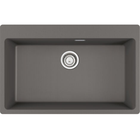 Franke Centro MRG 610-73 FTL. Tipo di lavello: Lavello montato su piano, Forma del lavandino: Rettangolare, Materiale del lavandino: Fragranito. Larghezza: 780 mm, Profondità: 500 mm... - 114.0661.710