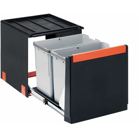 Franke Cube 28 L Rettangolare Nero, 40,7 x 33,5 x 34,8 cm