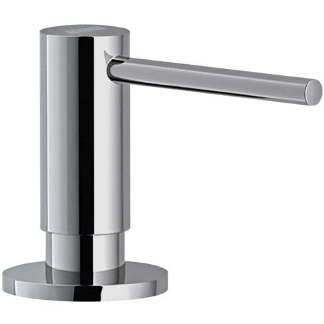 Franke – Distributeur de savon chrome 300ml – Rotation 360° – Dimension embase ø 50mm – Perçage ø 35mm – Garantie 2 ans