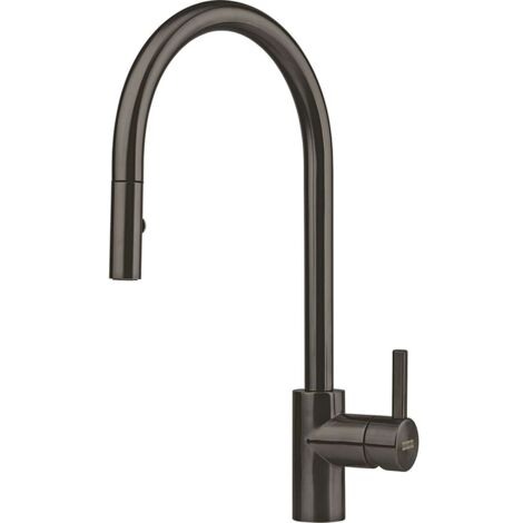 Franke Eos Neo - Spültischarmatur FC 0045.503 mit ausziehbarem Endstück, Anthrazit 115.0628.256