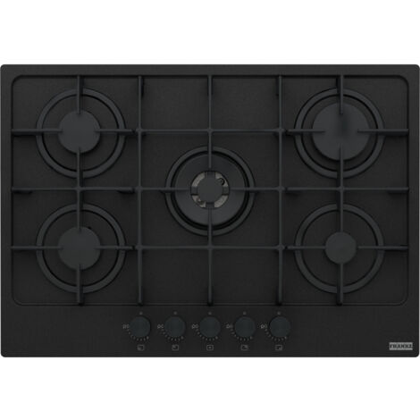 Franke FHMA 755 4G DC MB C. Colore del prodotto: Nero, Posizionamento dell'apparecchio: Da incasso, Dimensione della larghezza del piano cottura: 73 cm. Tipo di controllo: Manopola, ... - 106.0670.113