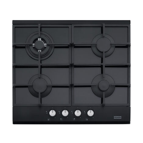 Franke FHNG 604 4G TC BK C. Colore del prodotto: Nero, Posizionamento dell'apparecchio: Da incasso, Tipo di piano cottura: Gas. Bruciatore piccolo: 1000 W, Bruciatore medio: 1750 W, ... - 106.0490.177
