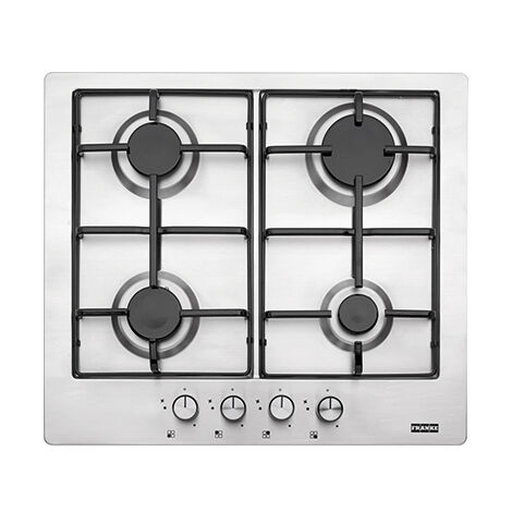 Franke FHNL 604 4G XS E. Colore del prodotto: Acciaio inox, Posizionamento dell'apparecchio: Da incasso, Dimensione della larghezza del piano cottura: 60 cm. Tipo di controllo: Manop... - 106.0489.620