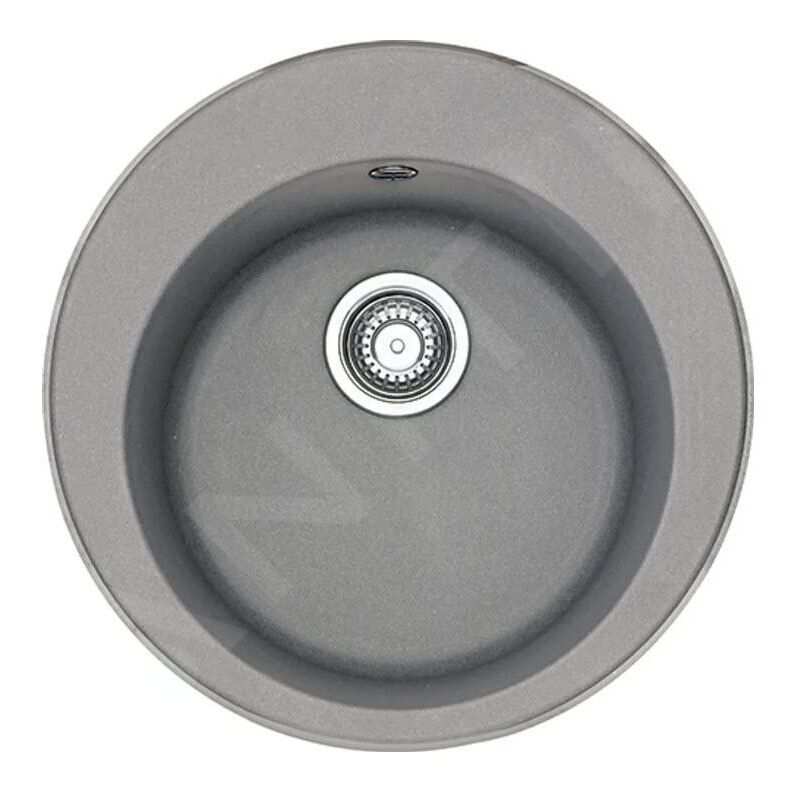 Rondo - Évier en fragranit rog 610, 510 mm, rond, pierre gris 114.0284.731 - Franke