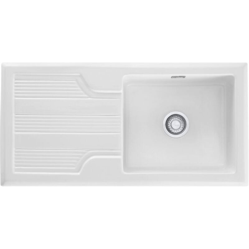 Galissia gak 611 Céramique - 1010 x 515 x 200 mm - blanc uni - Sous-meuble 80 cm Franke