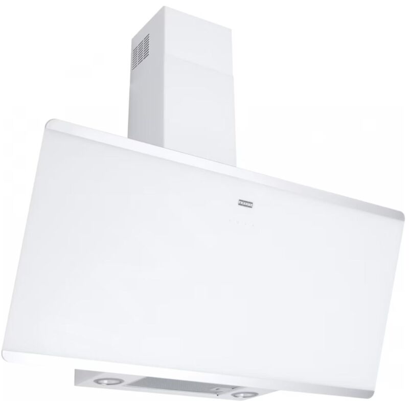 Franke - Smart - Hotte aspirante fpj 925 v wh/ss, largeur 90 cm, blanc verre/acier inoxydable 330.0528.020