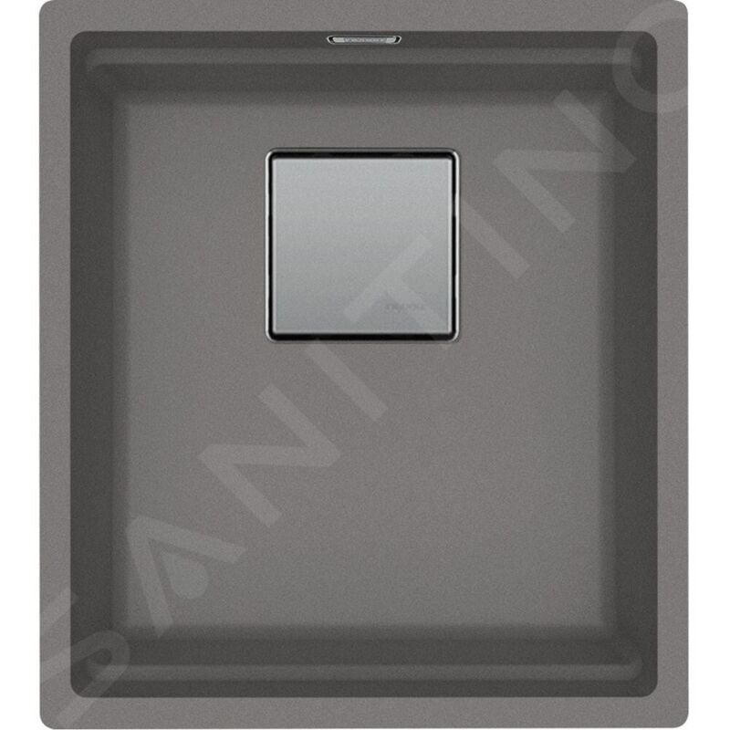 Kubus 2 - Évier en fragranit kng 110-37, 37x42 cm, pierre grise 125.0671.880 - Franke