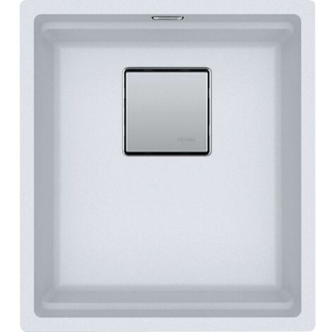 Franke Kubus 2 - Évier en fragranit KNG 110-37, 41x46 cm, blanc artic 125.0672.041