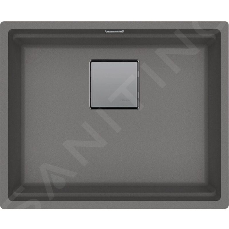 Kubus 2 - Évier en fragranit kng 110-52, 52x42 cm, pierre grise 125.0641.422 - Franke