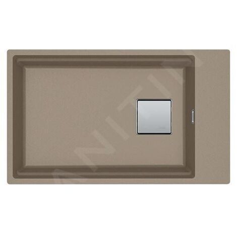 Franke Kubus 2 - Évier en fragranit KNG 110-62, 760x460 mm, cachemire 125.0512.516