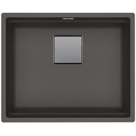 Franke Kubus 2 - Evier en fragranite KNG 110-52, 56x46 cm, gris ardoise 125.0713.983