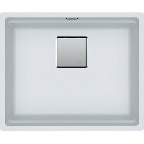 Franke Kubus 2 - Fragranitspüle KNG 110-52, 56x46 cm, Glacier 125.0641.421