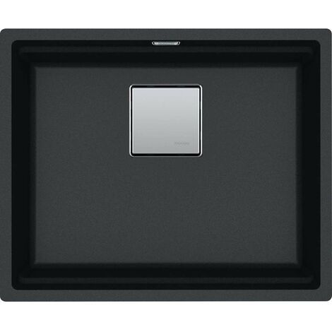 Franke Kubus 2 - Fragranitspüle KNG 110-52, 56x46 cm, Onyx 125.0641.392