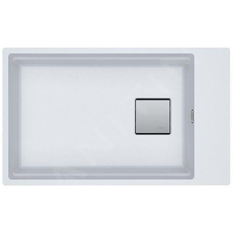 Kubus 2 - Évier en fragranit kng 110-62, 76x46 cm, blanc artic 125.0512.517 - Franke