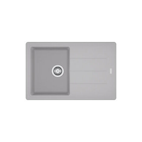 Franke Lavello BFG61178AL 1 Vasca Gocciolatoio Reversibile Dimensioni 78 x 50 cm Colore Alluminio Serie Boston
