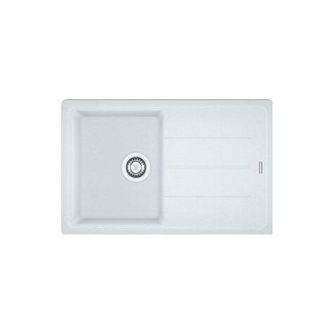 Franke Lavello BFG61178WH 1 Vasca Gocciolatoio Reversibile Dimensioni 78 x 50 cm Colore Bianco Serie Boston
