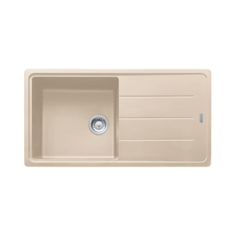 Franke Lavello BFG61197OA 1 Vasca Gocciolatoio Reversibile Dimensioni 97 x 50 cm Colore Avena Serie Boston