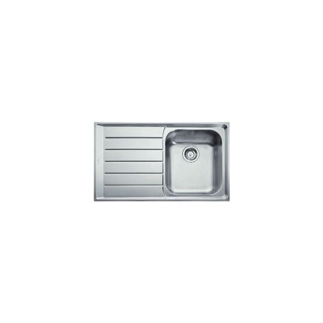 Franke Lavello NEX611 SX 1 Vasca Gocciolatoio a Sinistra Dimensioni 86 x 51 cm Colore Inox Satinato Serie Neptune