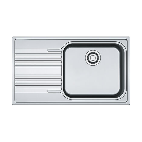 Franke Lavello Smart Da Incasso Bordo Slim 1 Vasca profonda SRX 611 86 LB Gocciolatoio Destro Scatola Di Cartone
