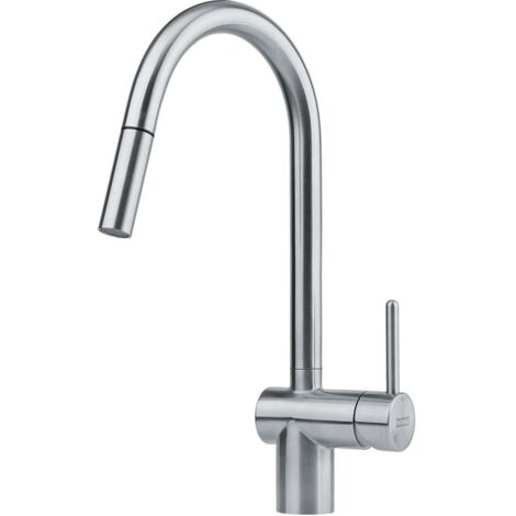 Franke Leda Neo - Küchenarmatur FC 0047, mit ausziehbarem Anschluss, Edelstahl 115.0590.047