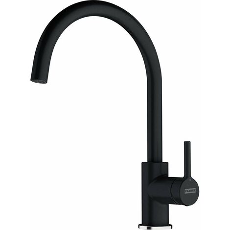 Franke Lina, Fragranit FC Spültischbatterie 6018.071, Onyxschwarz (115.0626.020)