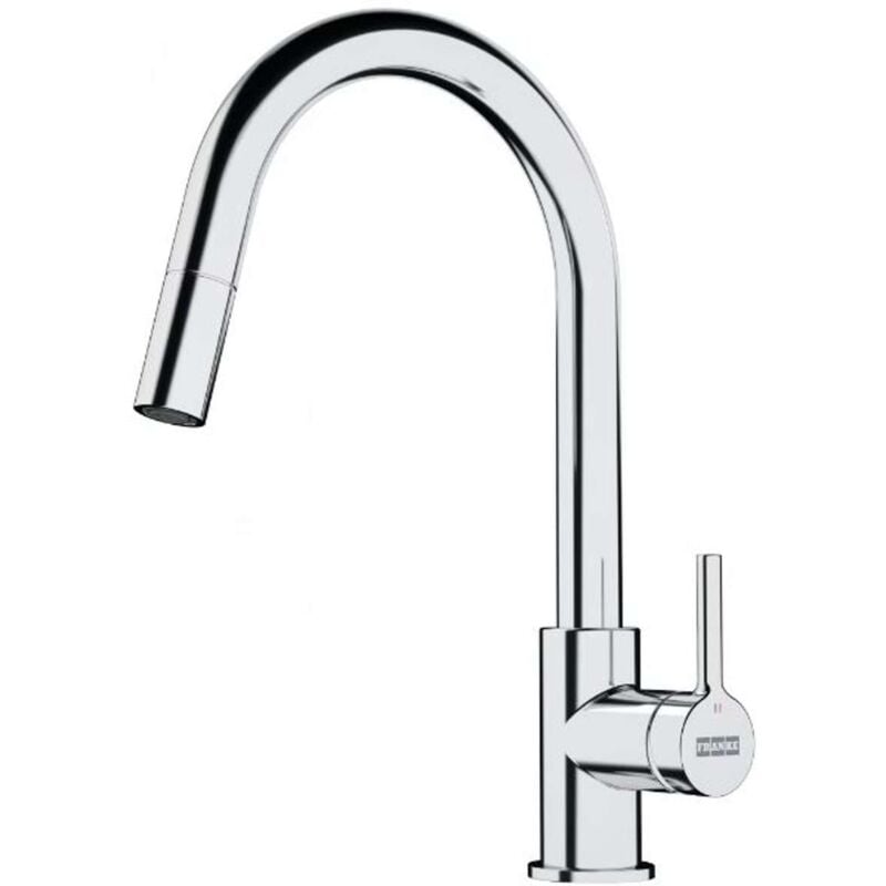 Franke - mitigeur d'évier fs 3229.031 avec bec extractible, chrome