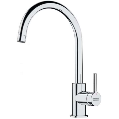 Franke LINA. Tipo di beccuccio: Standard, Colore del prodotto: Nero, Materiale del rubinetto: Ottone. Altezza (max): 35,7 cm - 115.0693.228