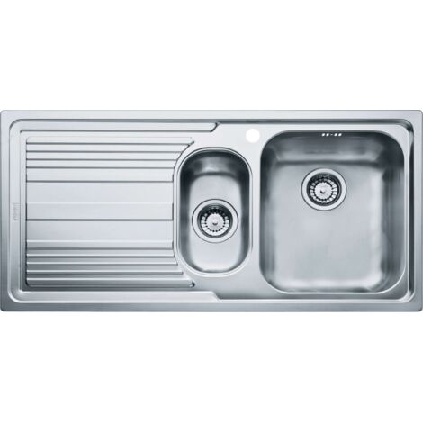 Franke Logica - Fregadero acero inoxidable LLX 651/7, 100x50 cm 101.0120.190