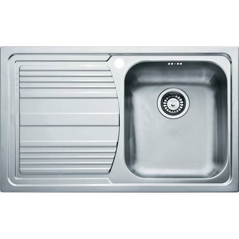 Franke Logica - Lavello in acciaio inox LLL 611/7, 79x50 cm, struttura intrecciata 101.0120.184
