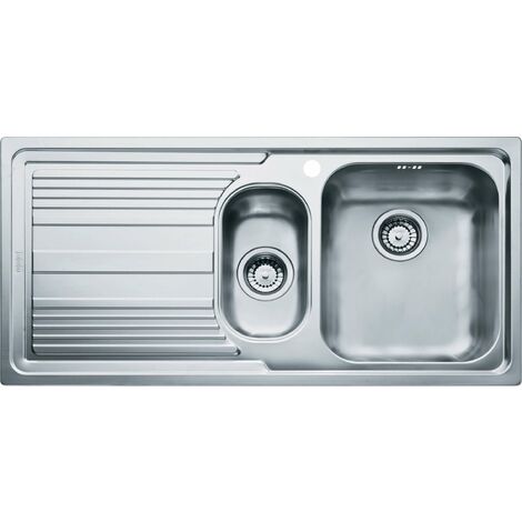 Franke Logica - Lavello in acciaio inox LLX 651/7, 100x50 cm 101.0120.190