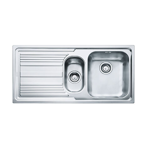 Franke Logica Line LLX 651. Tipo di lavello: Lavello montato su piano, Forma del lavandino: Rettangolare, Materiale del lavandino: Acciaio inox. Larghezza: 1000 mm, Profondità: 500 m... - 101.0085.812