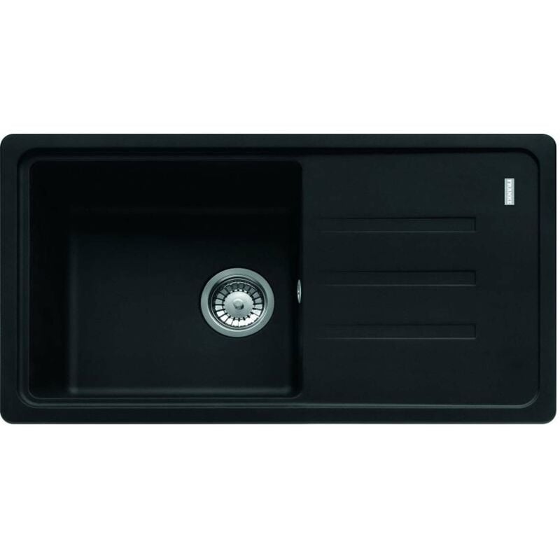 Malta - Évier en fragranit bsg 611-78 / 39, 78x44 cm, noir mat 114.0661.516 - Franke