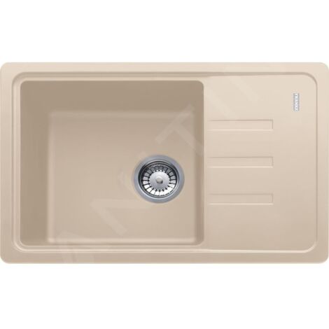 Franke Malta - Évier en fragranit BSG 611-62, 620x435 mm, sable 114.0440.890