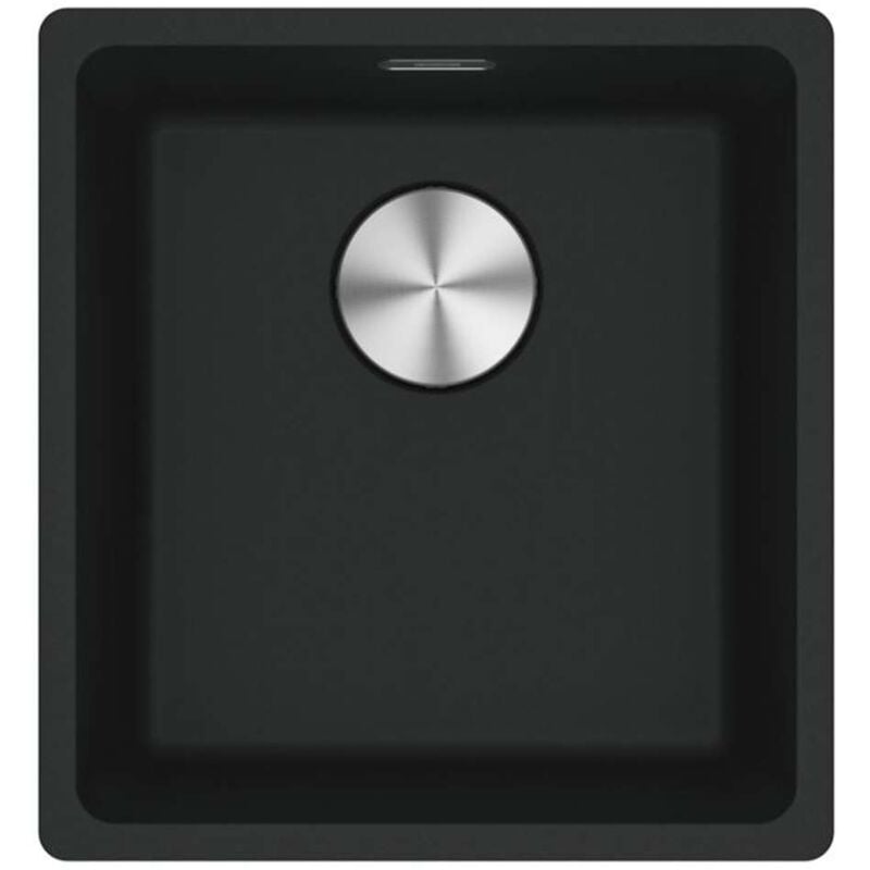 Maris - Évier en fragranit mrg 110-37, 37x40 cm, noir mat 125.0698.004 - Franke