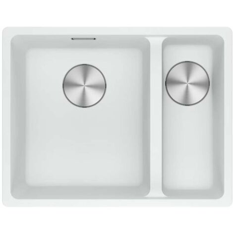 Franke Maris - Évier en fragranit MRG 160-34-15/2, 55x43 cm, blanc arctique 125.0687.267