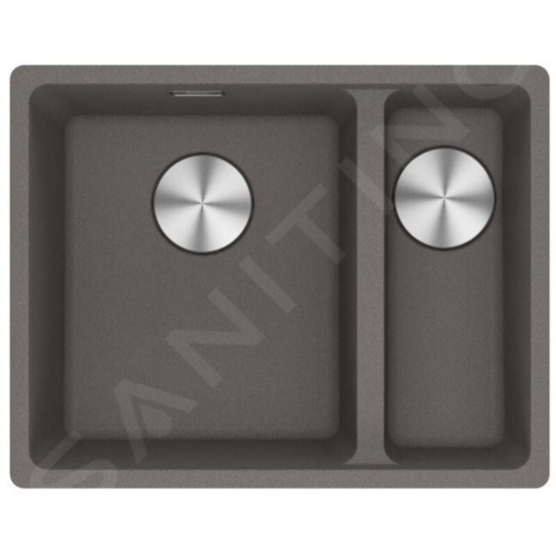 Maris - Évier en fragranit mrg 160-34-15/2, 55x43 cm, pierre grise 125.0687.266 - Franke